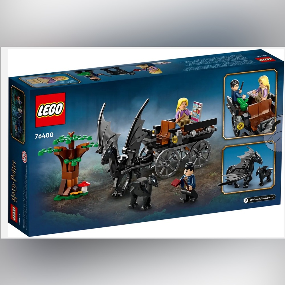 LEGO 76400 Harry Potter Hogwarts Carriage And Thestrals (121 pcs) New! Sealed!